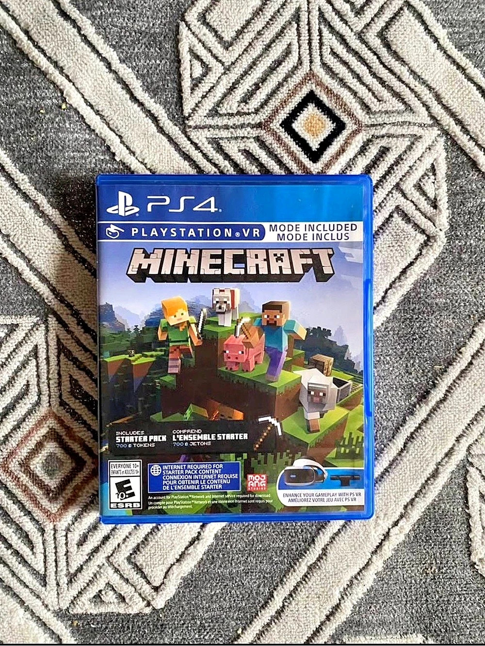 Minecraft PlayStation 4 Edition PS4 Game Disc Like New